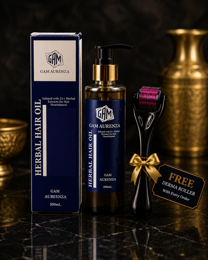 DEAL 1 — Hair Oil + Derma Roller Bundle | Summer Hair Rescue Sale