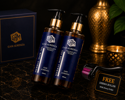 DEAL 2 — Hair Oil + Derma Roller Bundle (2x) | Summer Hair Rescue Sale